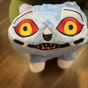 K Pop Demon Hunters Derpy Tiger Plush 8" Blue Tiger New